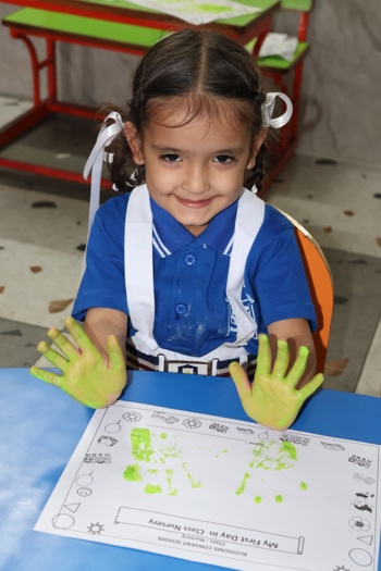Hand Printing Activity (Nursery)